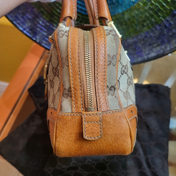 GUCCI GG Monogram Canvas Bowler Bag. - Picture 13 of 16